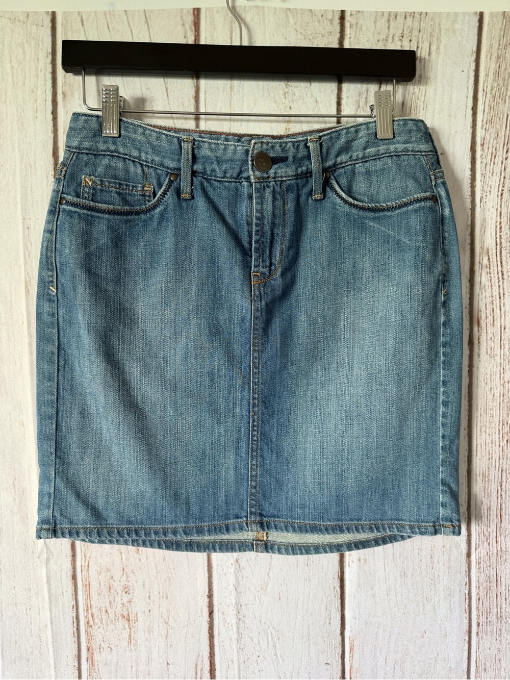Eddie Bauer Specially Dyed Denim Mini Skirt Size 2
